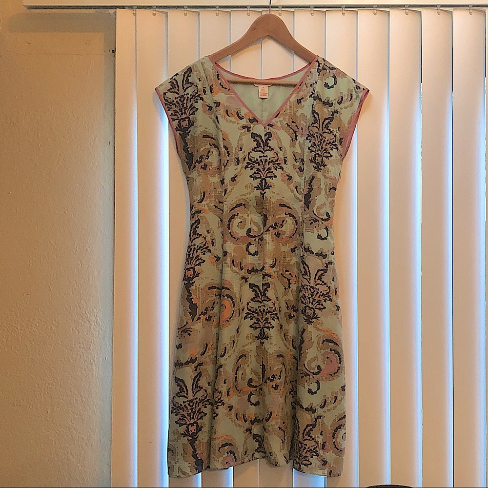 Sundance Dress 100% Silk Mint Green